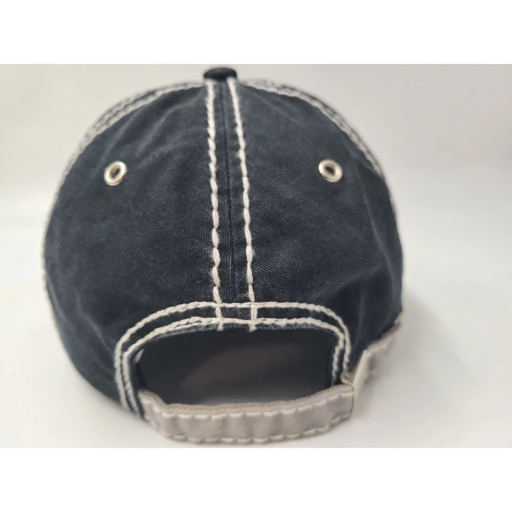 F5 Certified Distressed Strapback Adjustable Hat Cap Expert Men Women Gray Black